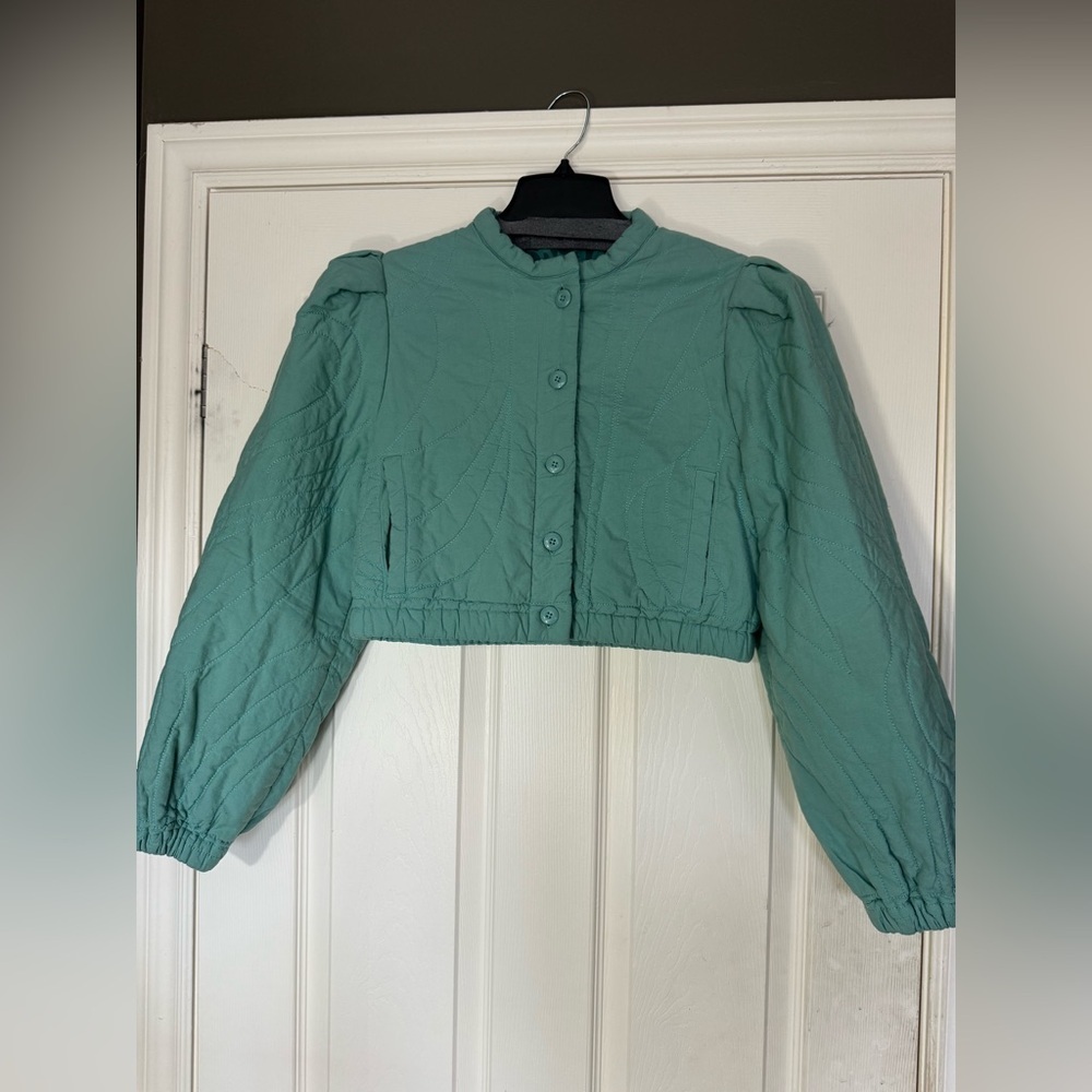 MOTHER The Rough Puff Reading Tea Leaves Jacket NWT - Picture 3 of 8